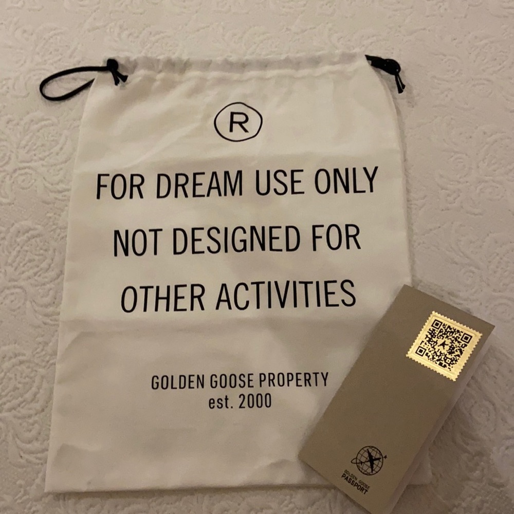 Golden Goose Dust Bag + Passport